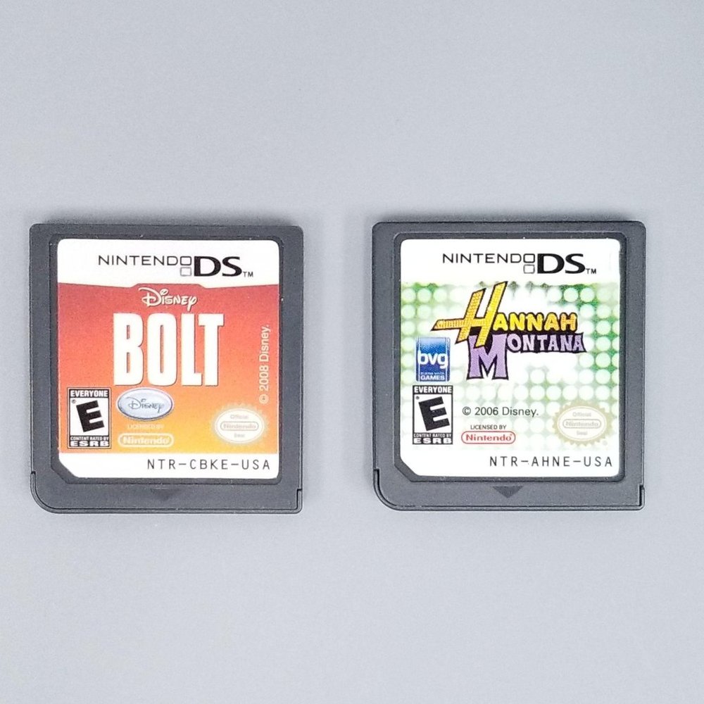 Nintendo DS Bolt Hannah Montana Disney Games Only